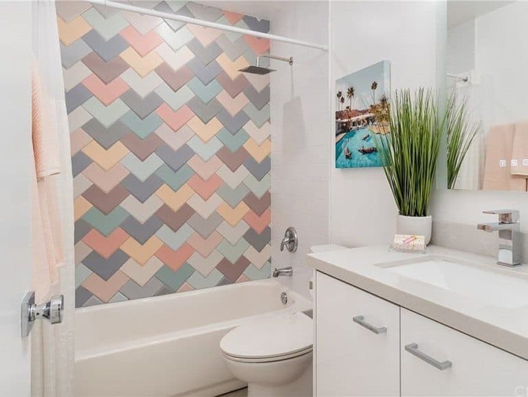 palm springs bathroom tile